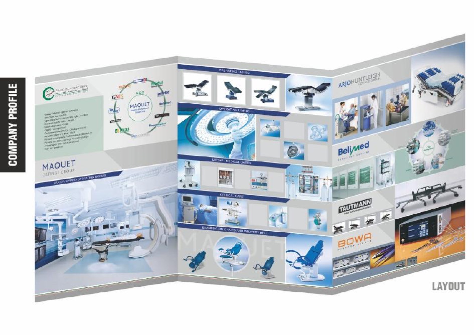 Selection of environmental design work